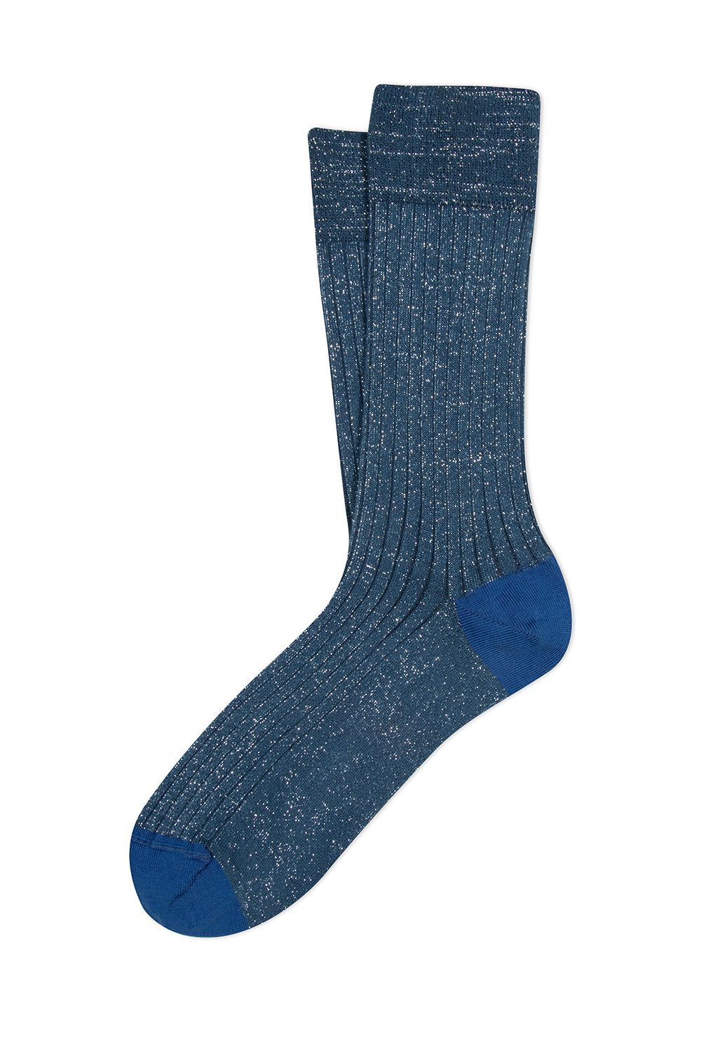 ANT45 | Cherry Short Socks - Denim Blue