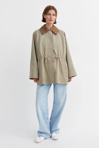 Skall | Gaby Parka Jacket - Stone Moss