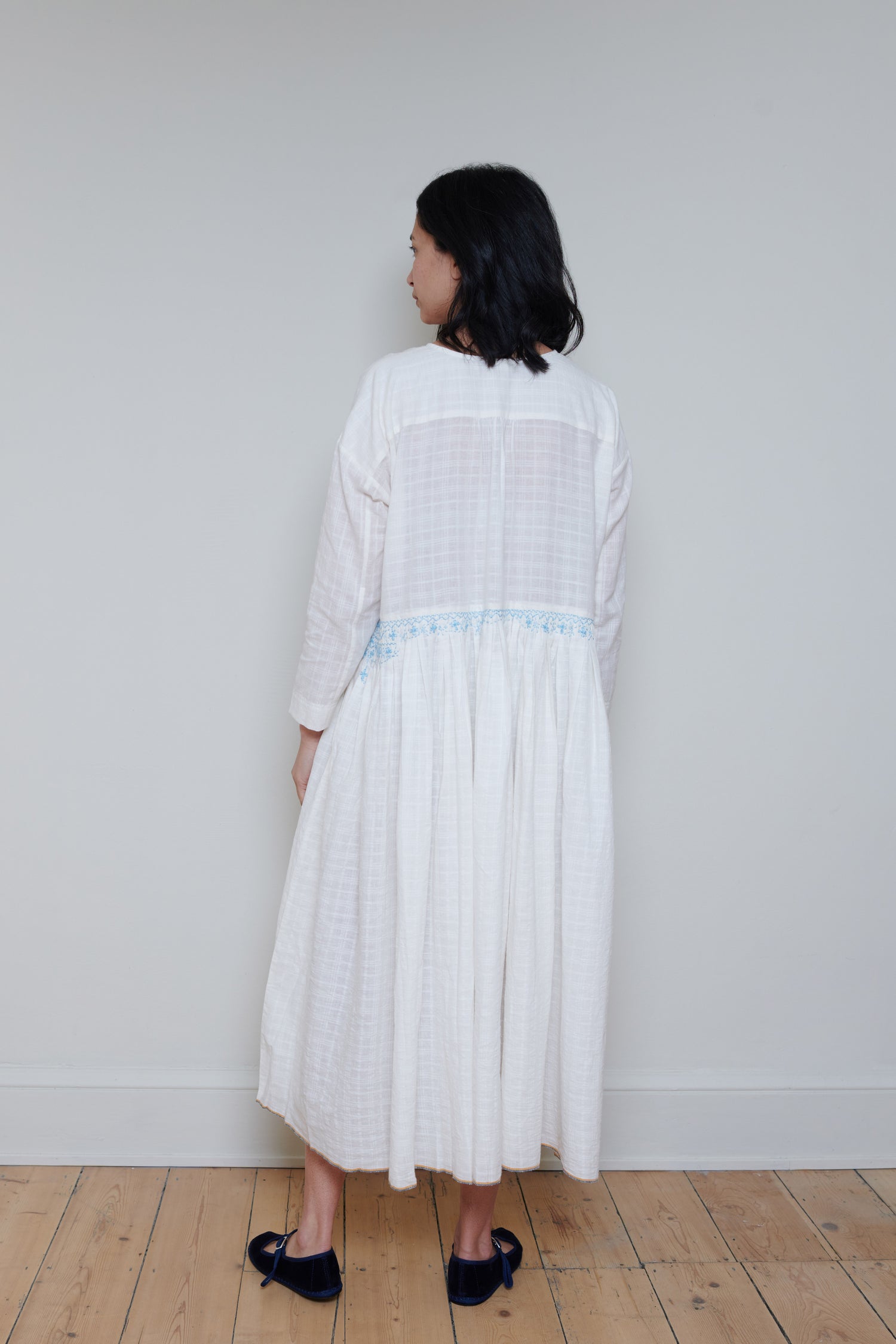 Runaway Bicycle | Side Embroidered Dress